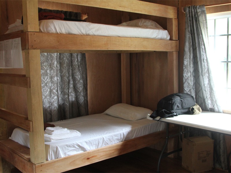 The Bunks where we slept