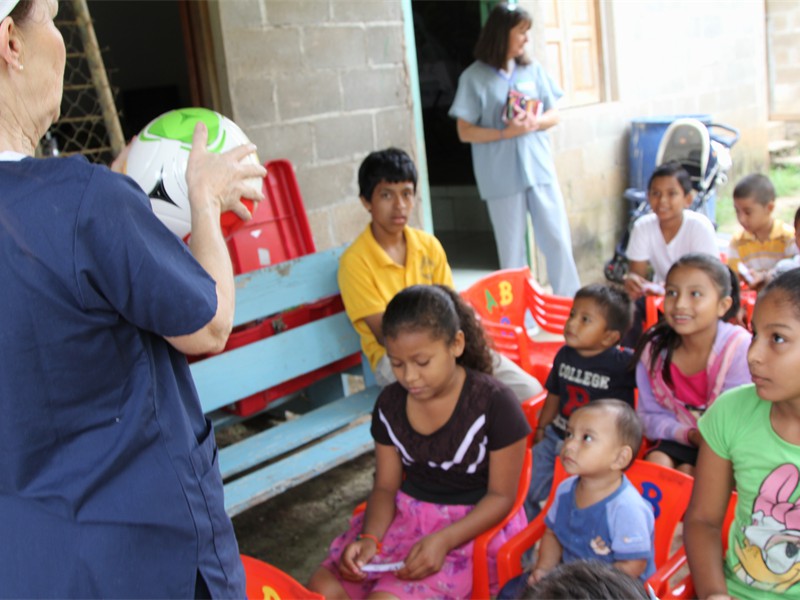 Using a Soccer Ball to teach about Jesus