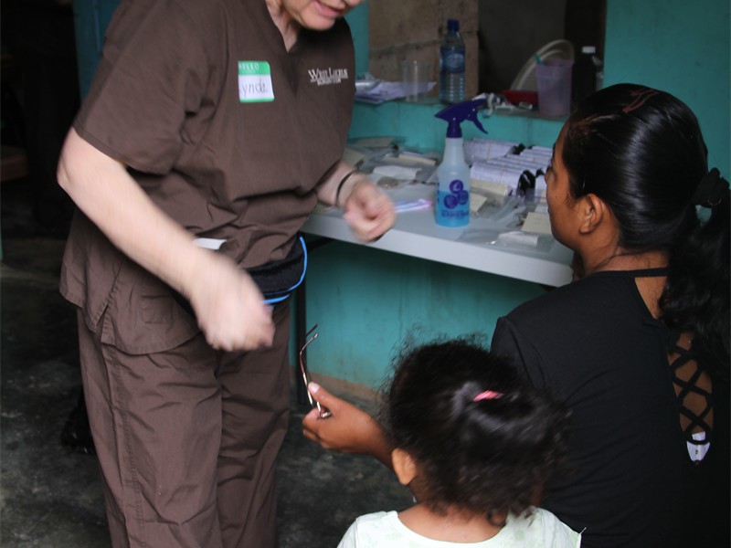 Dispensing another pair of  glasses 