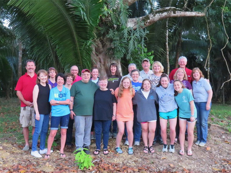 The entire Belize Pilot Medical team